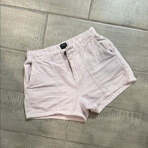 RVCA lavender Corduroy Shorts small